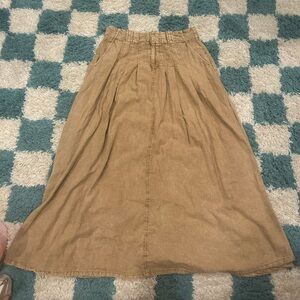 Free people maxi skirt